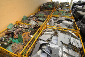 Sorting electronic waste
